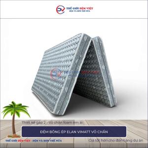 Đệm bông ép Elan Vimatt vỏ chần-1